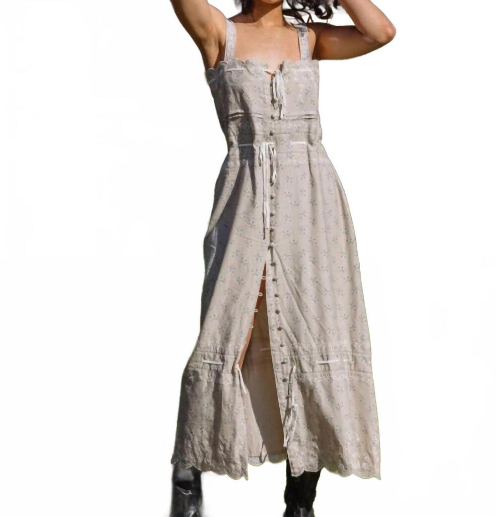 NEW PRAERIE brittany dress in cream
